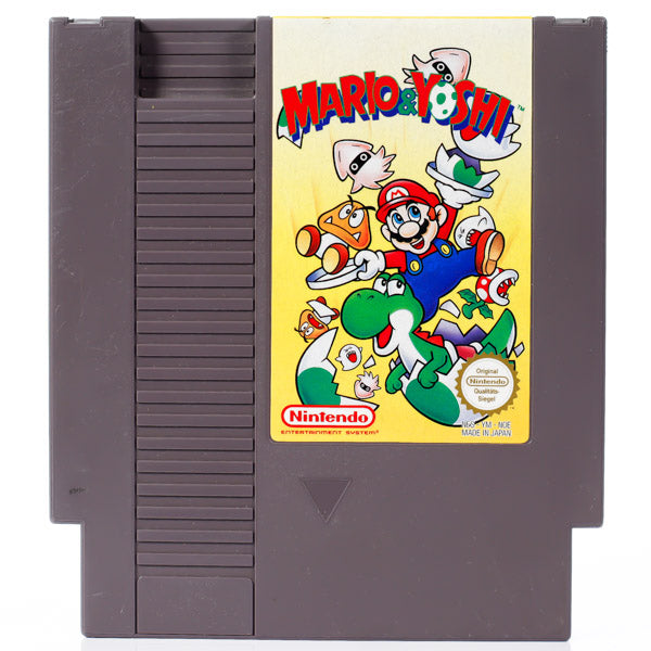 Mario & Yoshi - NES spill - Retrospillkongen