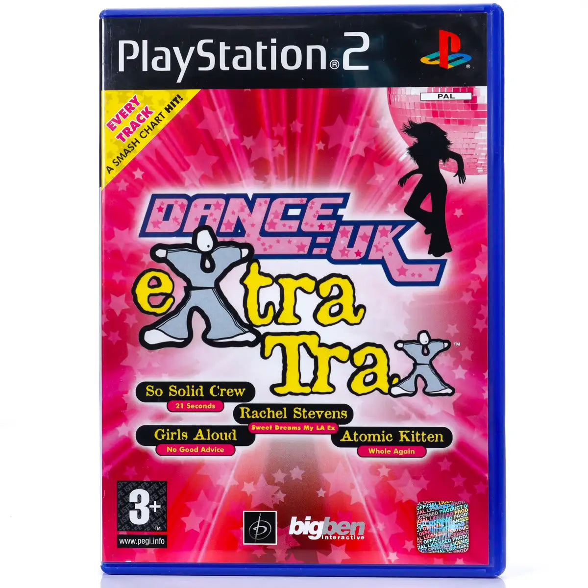 Dance UK eXtra Trax - PS2 Spill - Retrospillkongen
