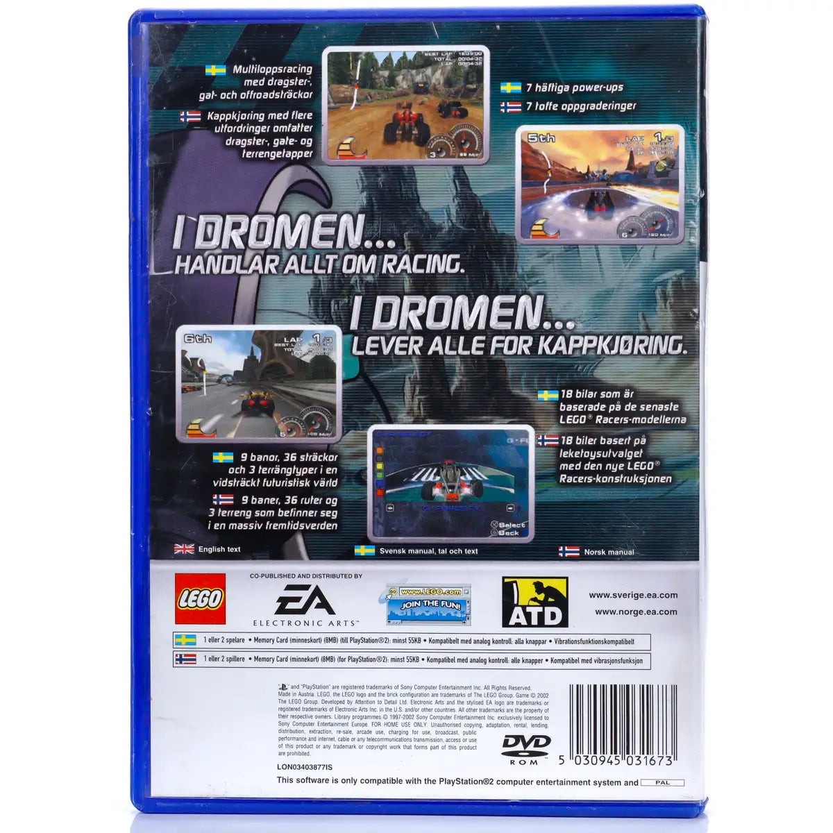 Drome Racers - PS2 Spill - Retrospillkongen