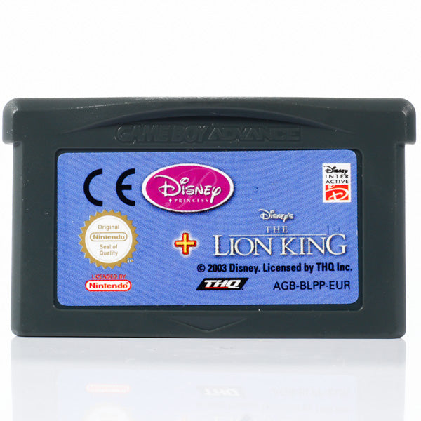 2 Games in 1: Disney Princess + Disney's The Lion King - GBA spill - Retrospillkongen