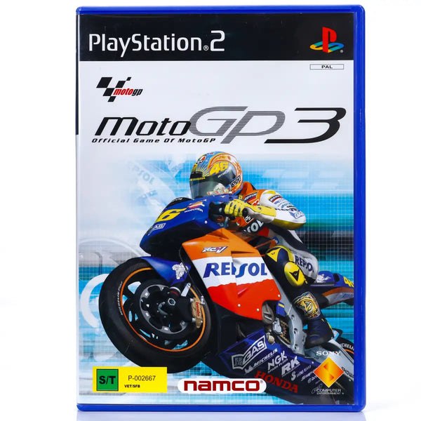 MotoGP3 - PS2 spill