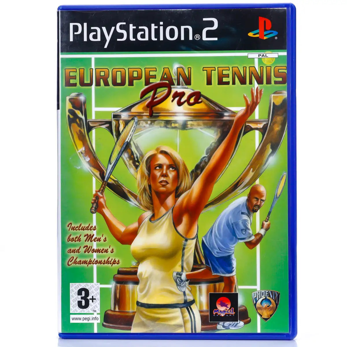 European Tennis Pro - PS2 Spill - Retrospillkongen
