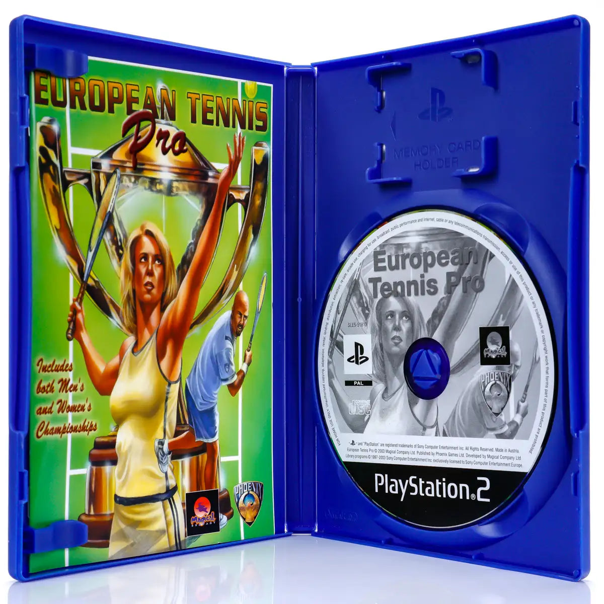 European Tennis Pro - PS2 Spill - Retrospillkongen