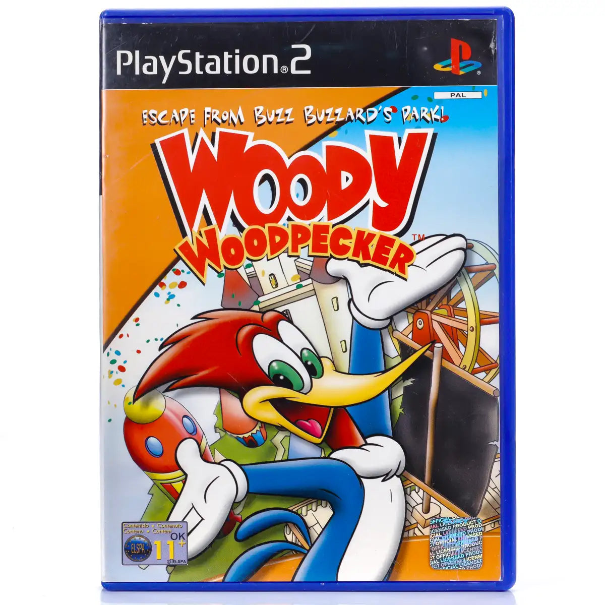 Woody Woodpecker: Escape from Buzz Buzzard Park - PS2 Spill - Retrospillkongen