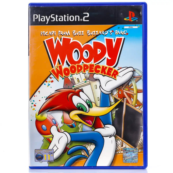 Woody Woodpecker: Escape from Buzz Buzzard Park - PS2 Spill