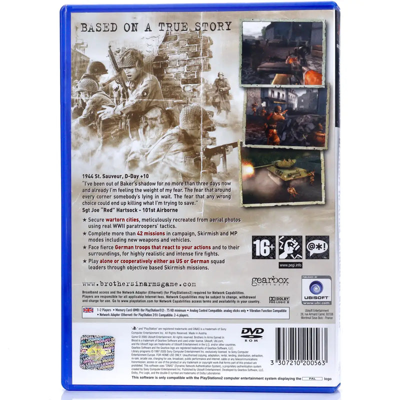 Brothers in Arms: Earned in Blood - PS2 Spill