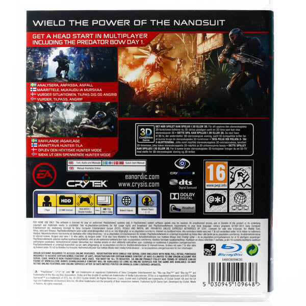 Crysis 3 - PS3 spill - Retrospillkongen