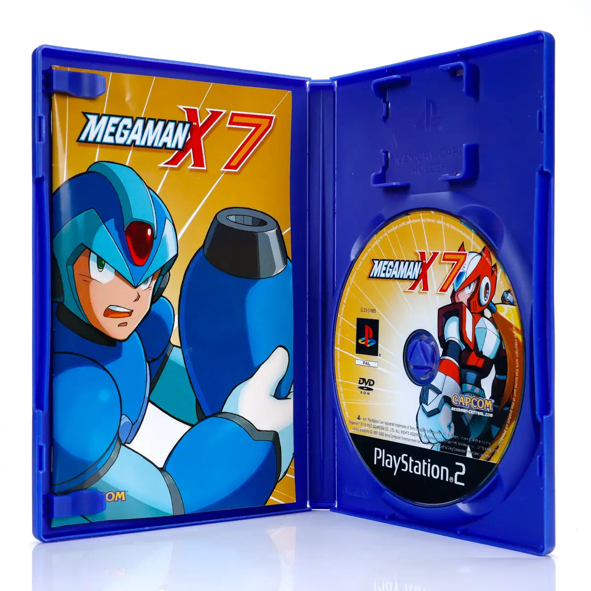 Mega Man X7 - PS2 spill - Retrospillkongen