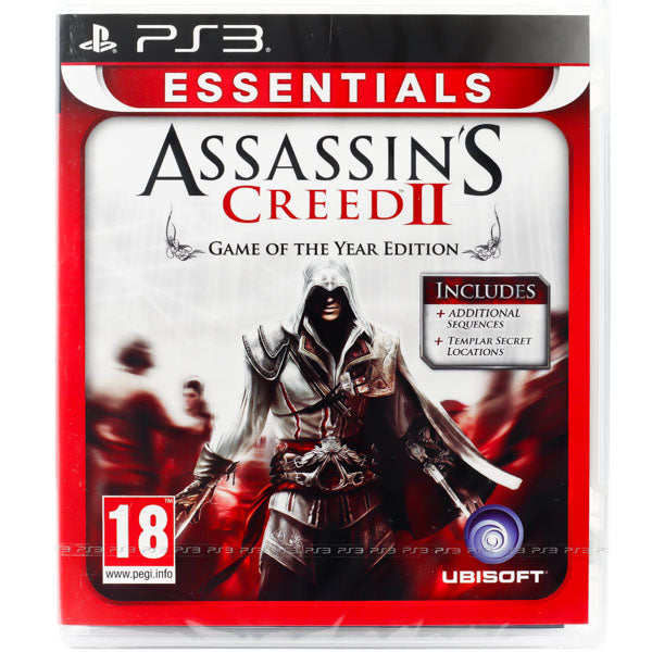 Assassin's Creed II: Game of the Year Edition - Essentials - PS3 spill (Forseglet) - Retrospillkongen