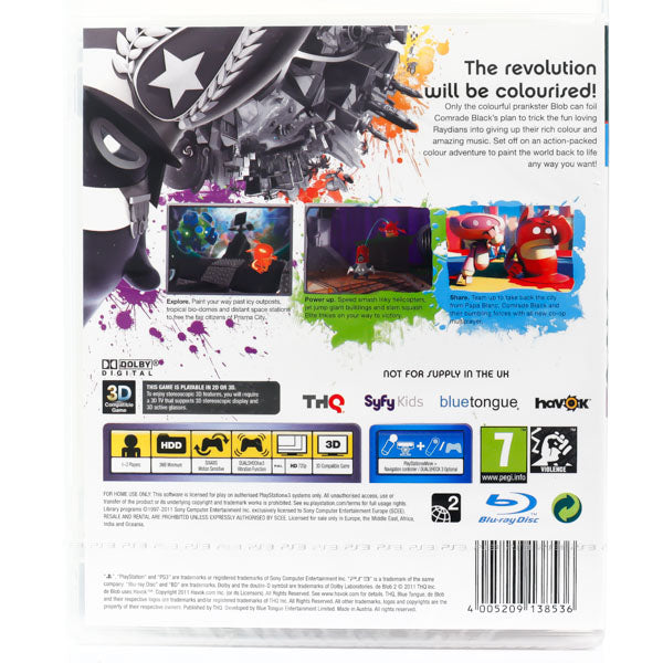 de Blob 2  - PS3 spill (Forseglet) - Retrospillkongen