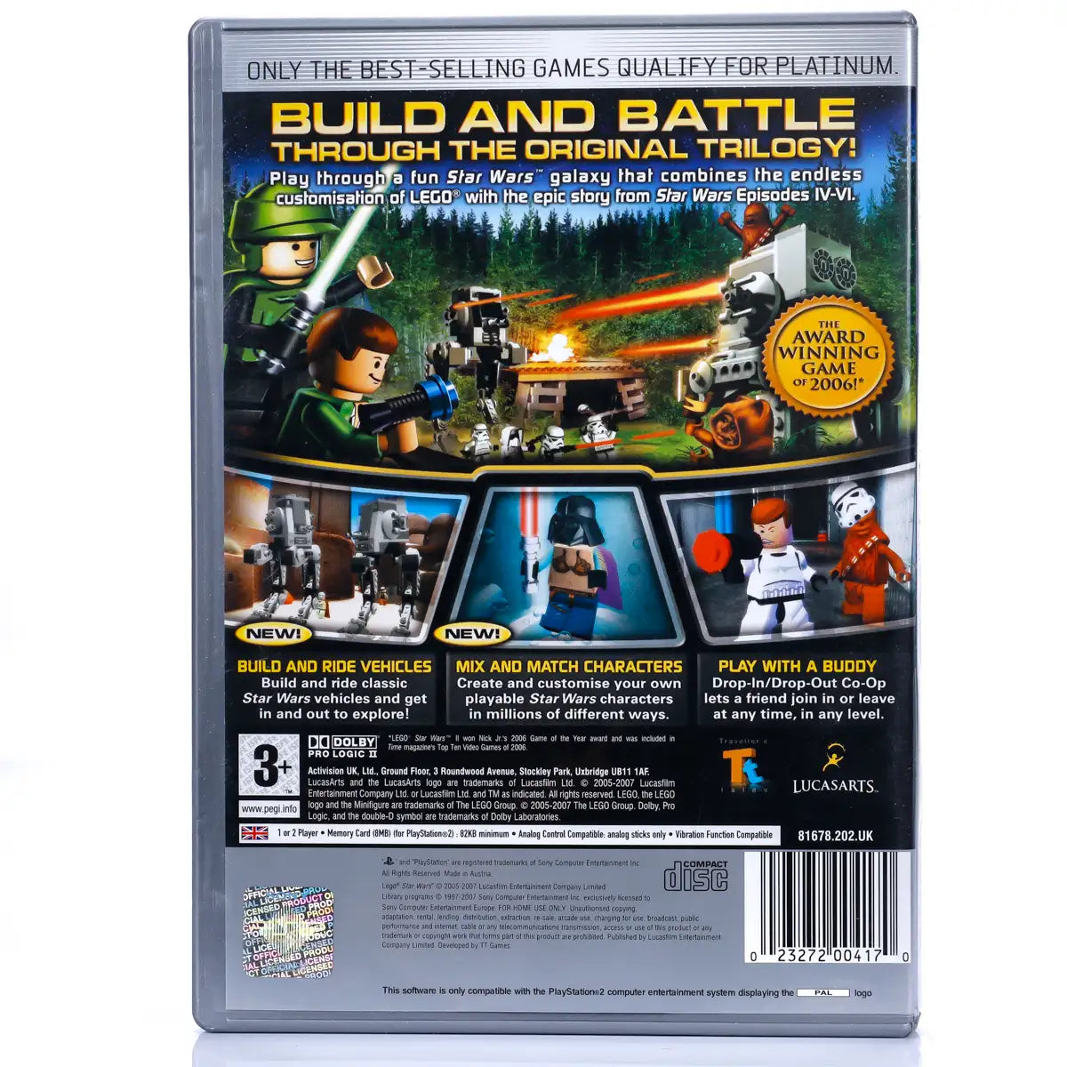 LEGO Star Wars II: The Original Trilogy - PS2 spill - Retrospillkongen