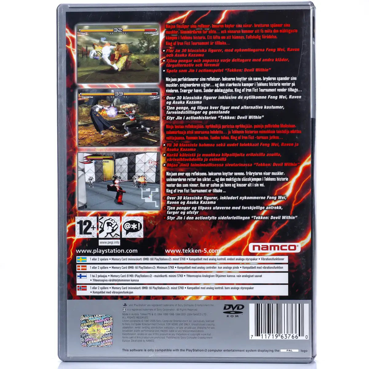 Tekken 5 - PS2 Spill - Retrospillkongen