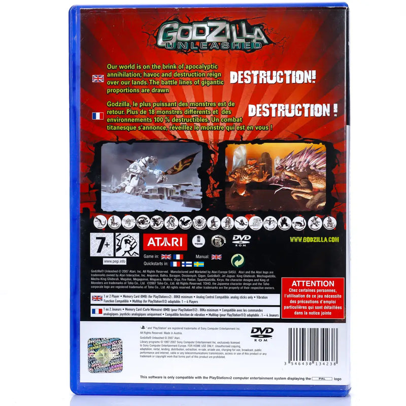 Godzilla: Unleashed! - PS2 Spill