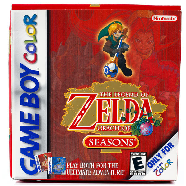 The Legend of Zelda: Oracle of Seasons - GBC spill (Komplett i Eske, Regionfri NTSC versjon) - Retrospillkongen