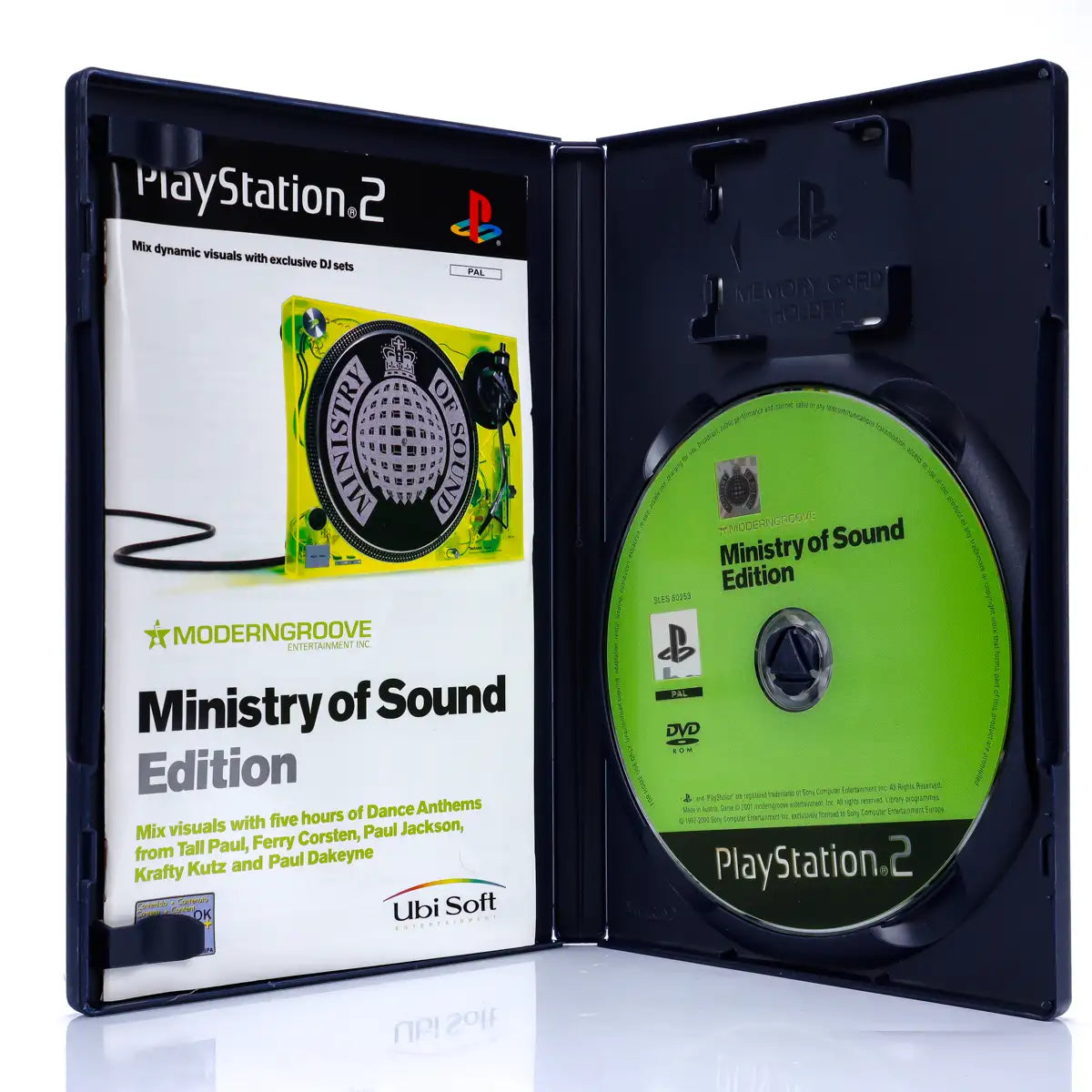 Modern Groove: Ministry of Sound - PS2 Spill - Retrospillkongen