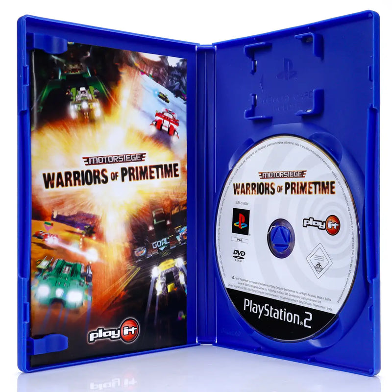 Motorsiege: Warriors of Primetime - PS2 Spill