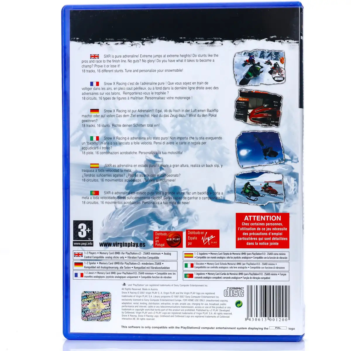 SXR - PS2 Spill - Retrospillkongen