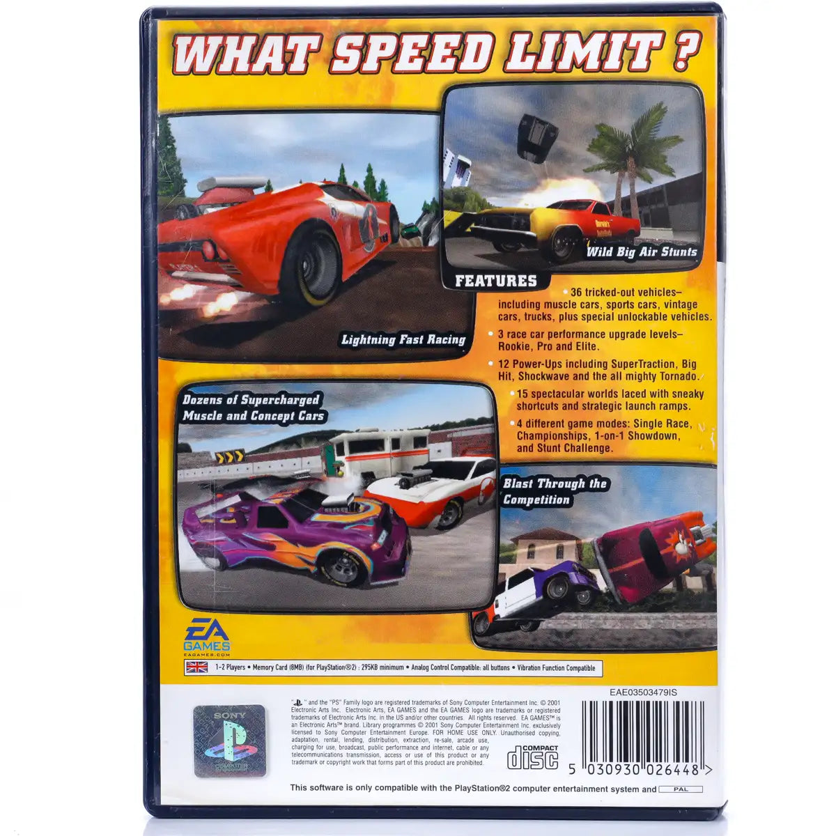 Rumble Racing - PS2 Spill - Retrospillkongen