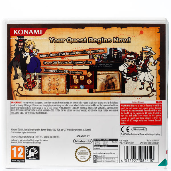 Doctor Lautrec and the Forgotten Knights - Nintendo 3DS spill - Retrospillkongen
