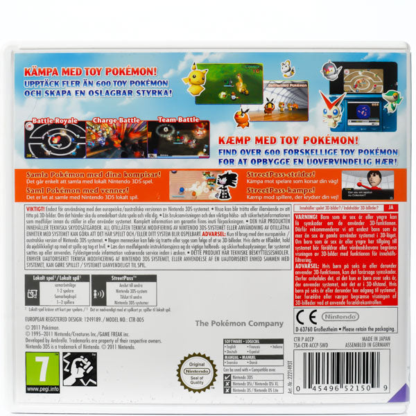 Super Pokémon Rumble - Nintendo 3DS spill - Retrospillkongen