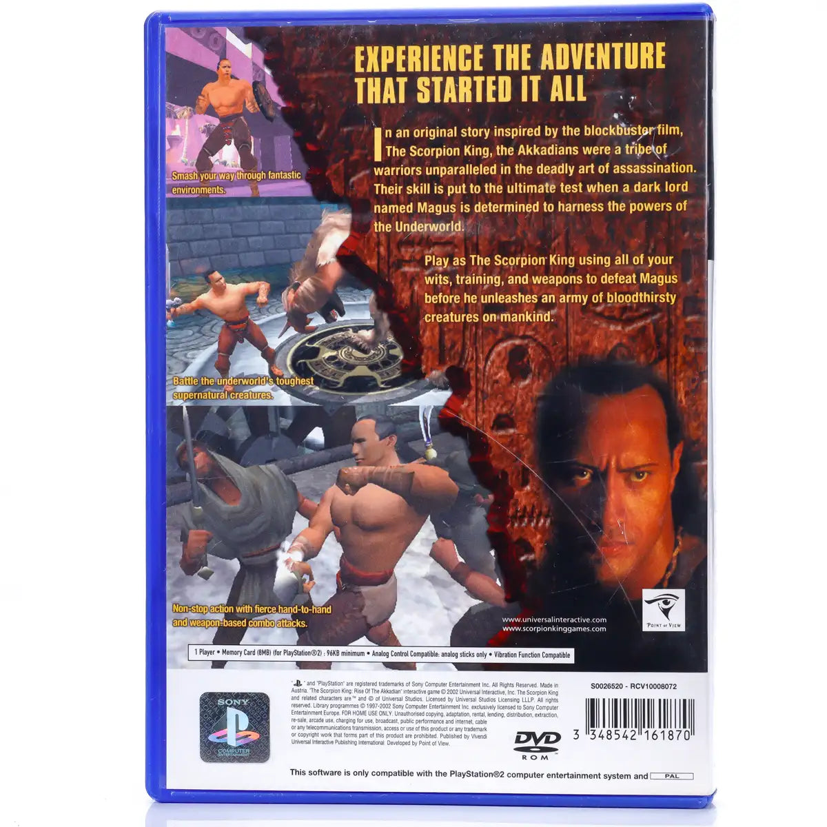 The Scorpion King: Rise of the Akkadian - PS2 Spill - Retrospillkongen