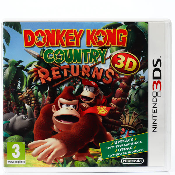 Donkey Kong Country Returns 3D - Nintendo 3DS spill