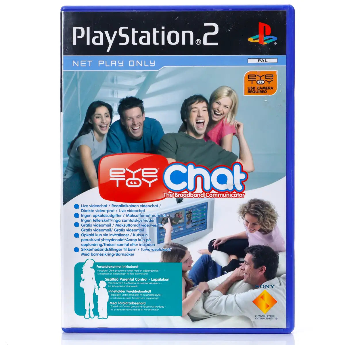 EyeToy: Chat - PS2 Spill - Retrospillkongen