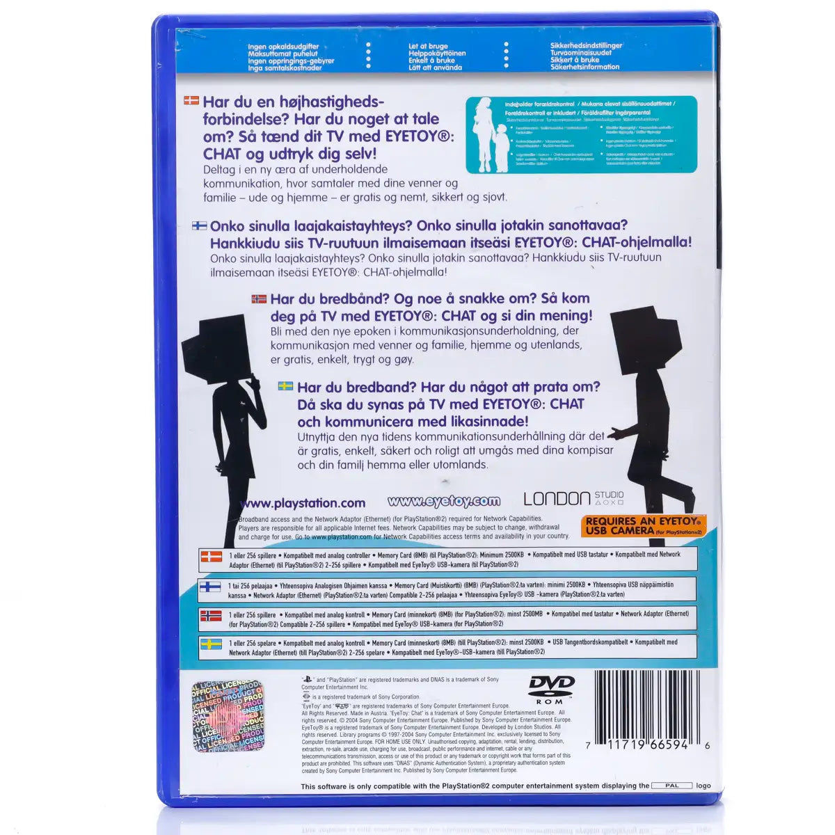 EyeToy: Chat - PS2 Spill - Retrospillkongen
