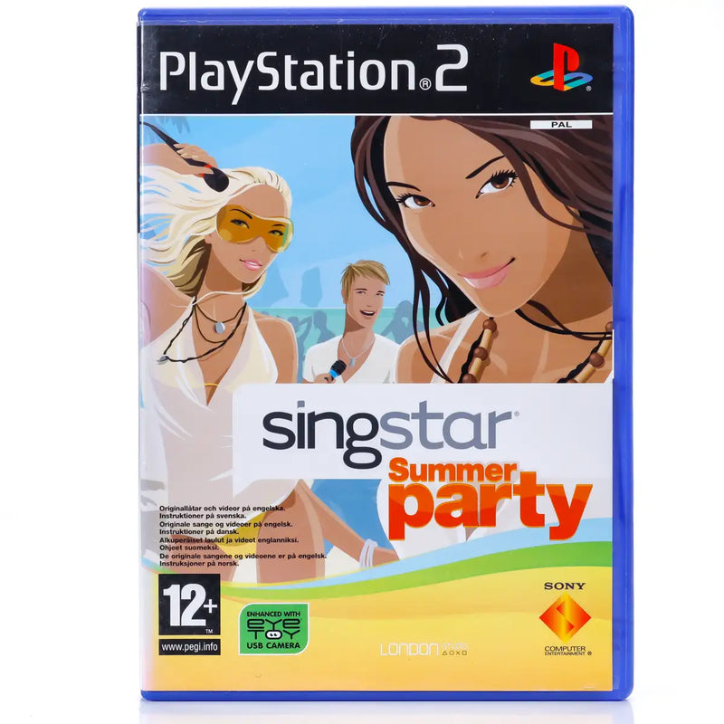 SingStar: Summer Party - PS2 Spill