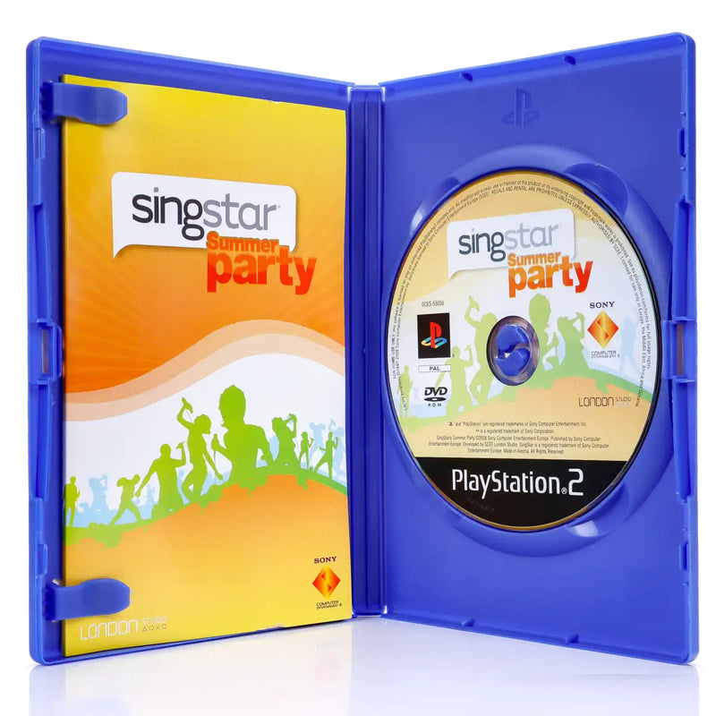 SingStar: Summer Party - PS2 Spill