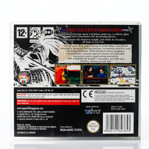 The Legend of Kage 2 - Nintendo DS spill - Retrospillkongen