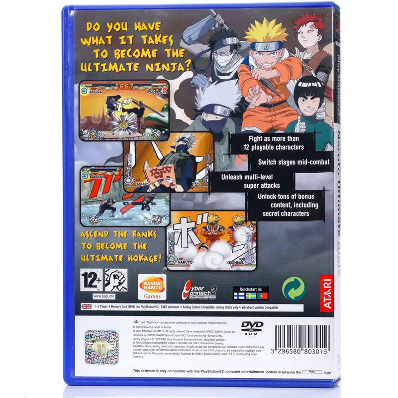 Naruto: Ultimate Ninja - PS2 Spill