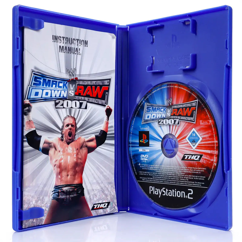 SMACKDOWN VS RAW 2007 GIOCO PLAY STATION 2 PLAY 2 VIDEOGAME - Foto 9