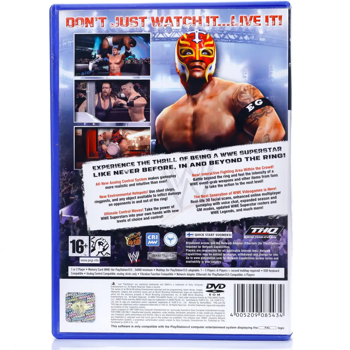 WWE Smackdown vs. Raw 2007 - PS2 spill - Retrospillkongen