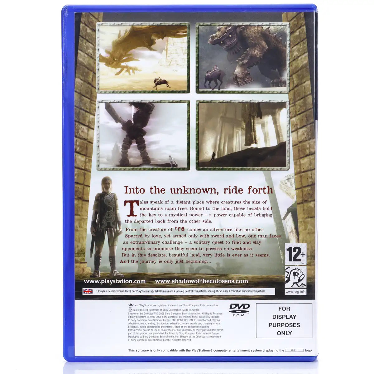 Shadow of the Colossus - PS2 Spill - Retrospillkongen