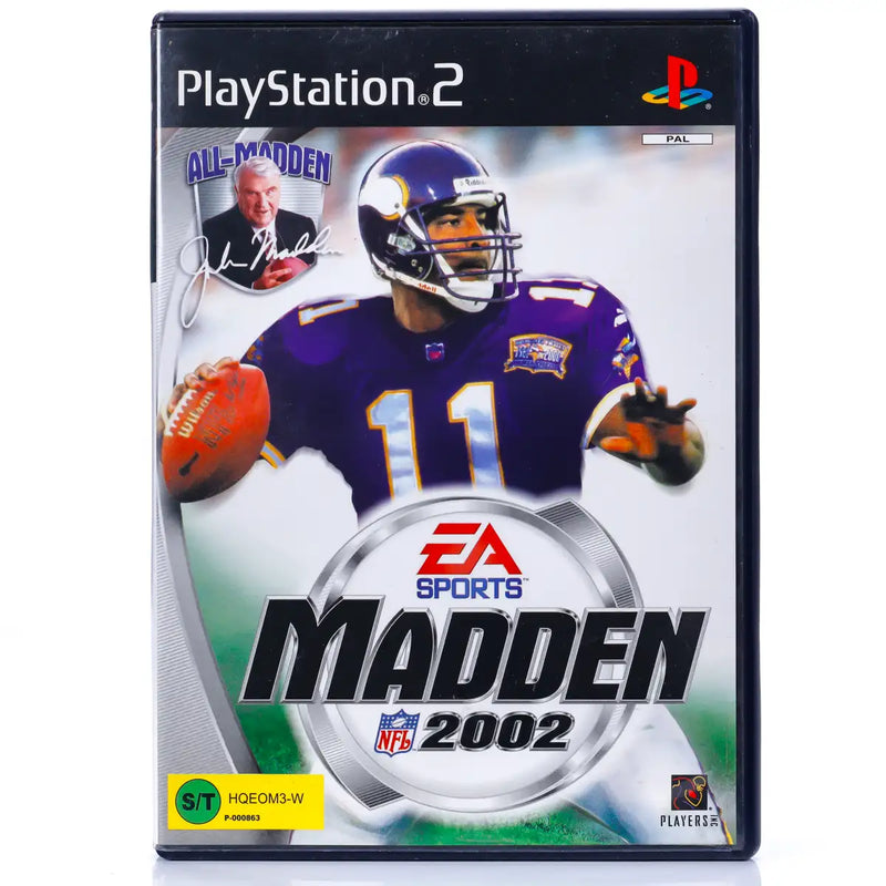 Madden NFL 2002 - PS2 spill