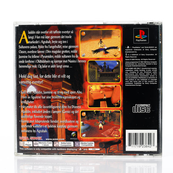 Disney's Aladdin: Nasiras Hevn - PS1 spill - Retrospillkongen