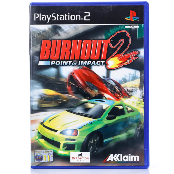 Burnout 2: Point of Impact - PS2 spill