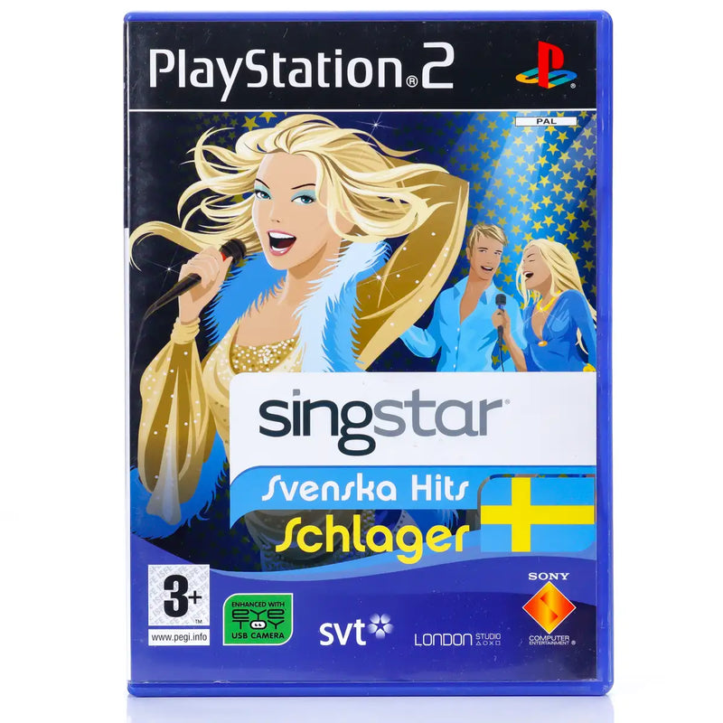 SingStar: Svenska Hits Schlager - PS2 Spill