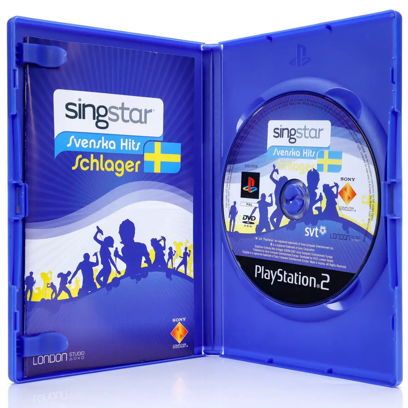 SingStar: Svenska Hits Schlager - PS2 Spill