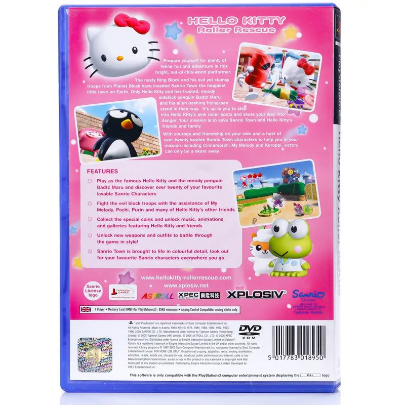 Hello Kitty: Roller Rescue - PS2 Spill