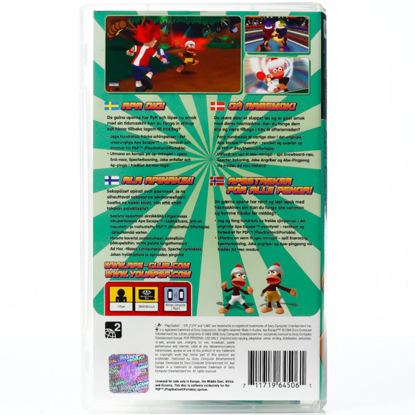 Ape Escape P - PSP spill - Retrospillkongen