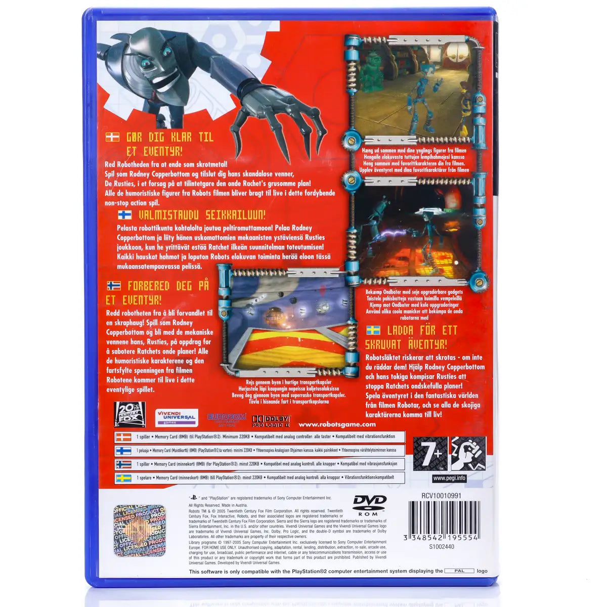 Robots - PS2 spill - Retrospillkongen