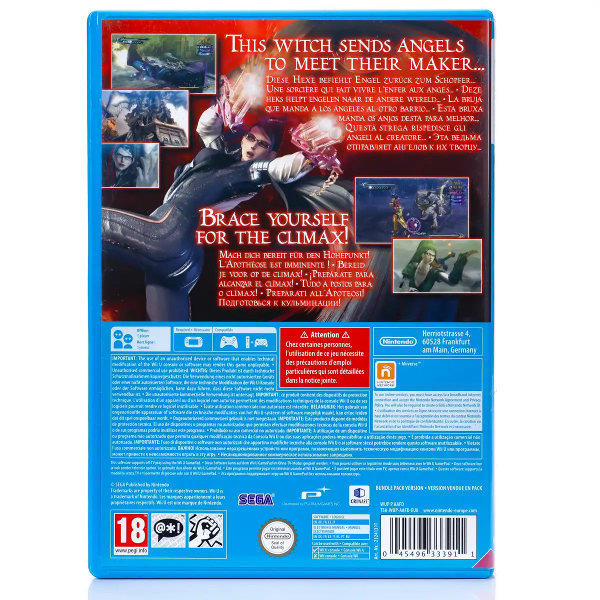 Bayonetta - Wii U Spill - Retrospillkongen