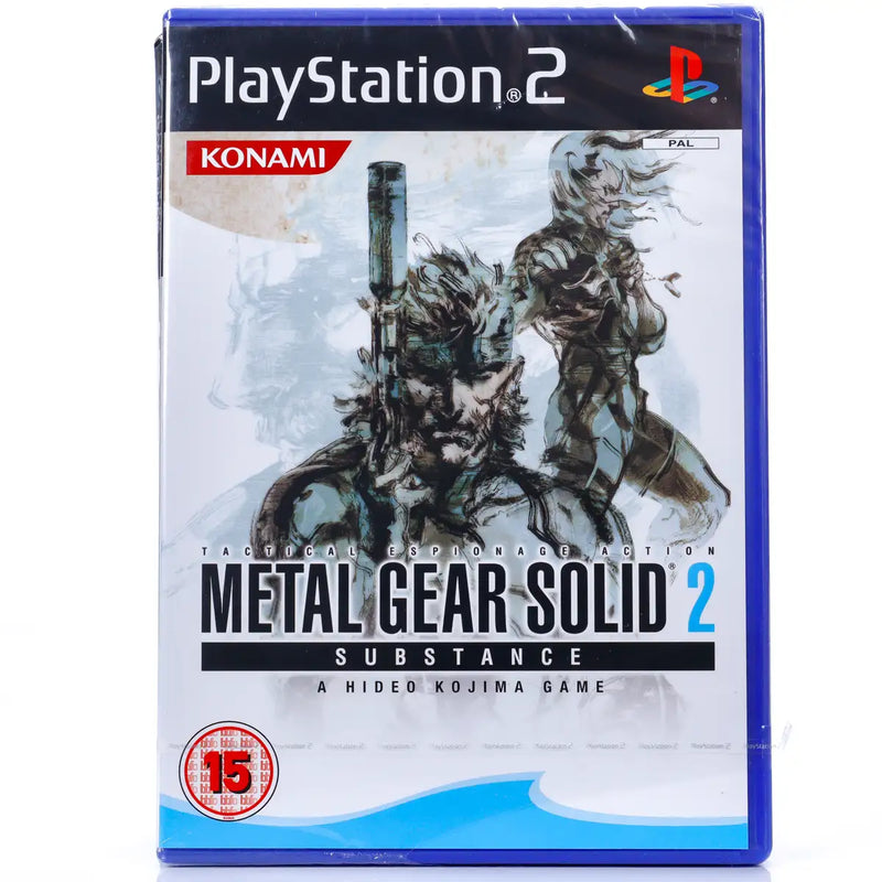 Metal Gear Solid 2: Substance - PS2 spill (Forseglet)