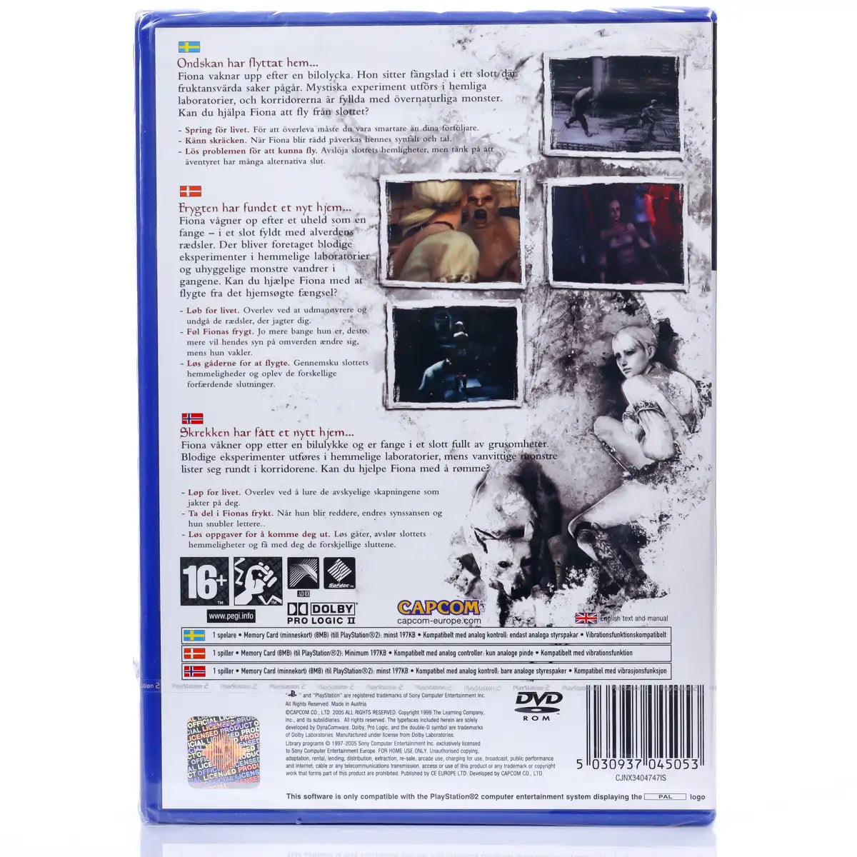Haunting Ground - SCN - PS2 spill (Forseglet) - Retrospillkongen