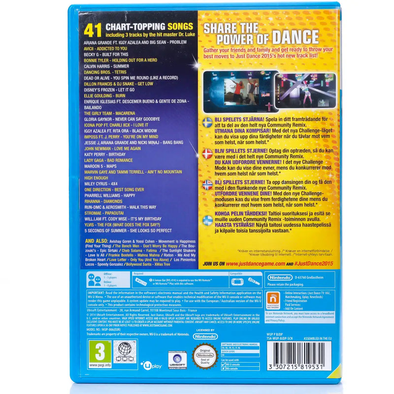 Just Dance 2015 - Wii U Spill