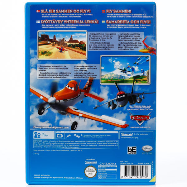Disney Planes  - Wii U spill - Retrospillkongen