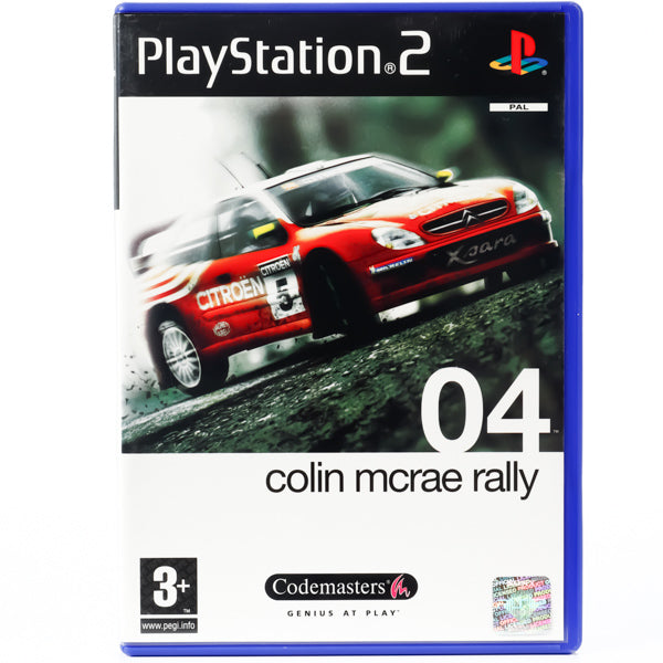 Colin Mcrae Rally 04 - PS2 spill - Retrospillkongen