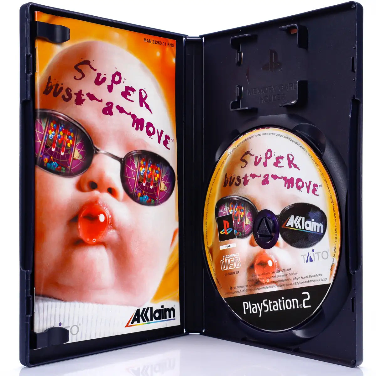 Super bust a move - PS2 spill - Retrospillkongen